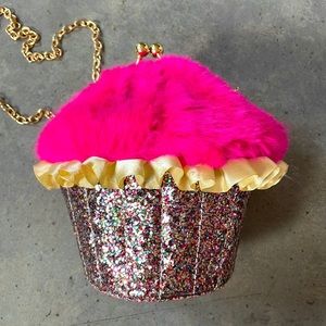 Betsey Johnson trolls cupcake purse crossbody